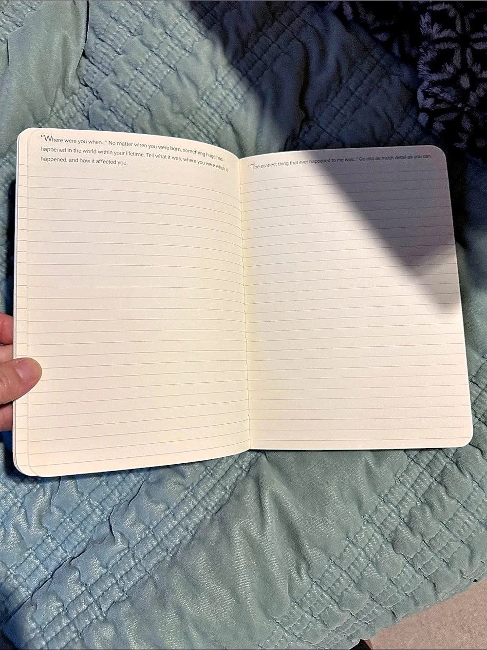 Piccadilly The Story of My Life Guided Journal Gray Like New